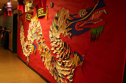 children, dragon scale, chinese museum, new year